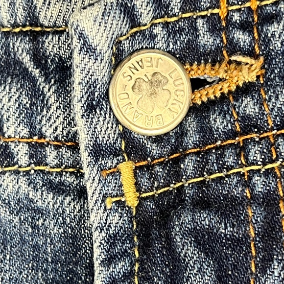 Lucky Brand Aztec Wonder Crop Jeans Sz: 4/27 - Picture 4 of 14